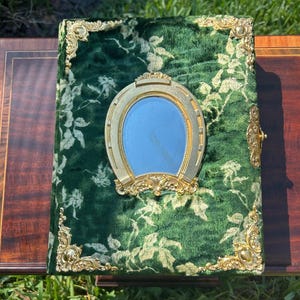 Victorian Photo Album ANTIQUE 1800s Amazing Condition With 27 Photos Cabinet Cards and Tintypes ~ Antique Photos ~ Memento Mori