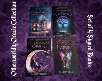 Signed Oracle Book Set: Pagan Gods, Ancestors, Fairies, Household
