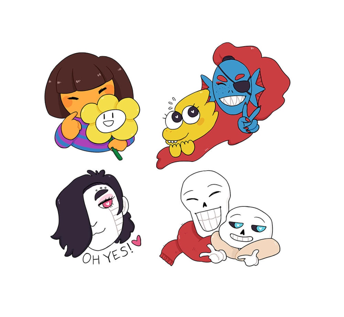 Stickers Undertale - Etsy