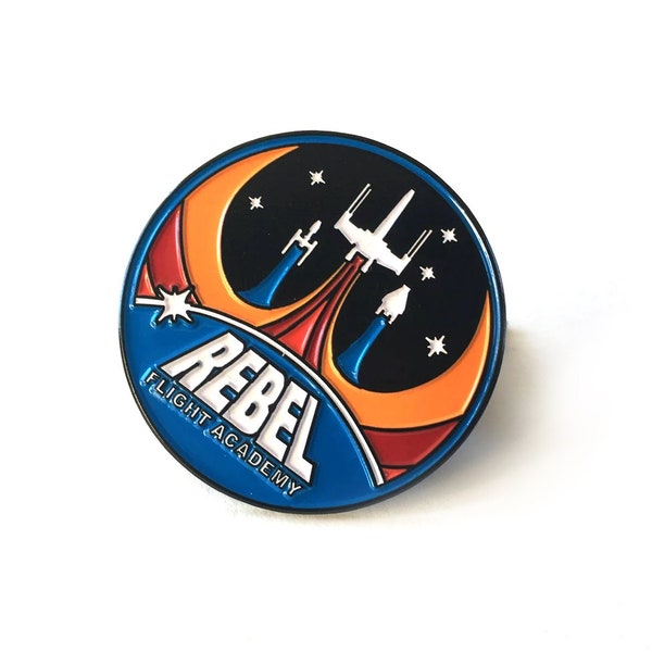 Rebel Flight Academy Enamel Pin | Star Wars Accessory