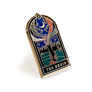 The Druid Enamel Pin | Dungeons and Dragons Accessory