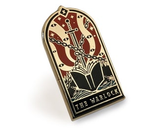 The Warlock Enamel Pin | Dungeons and Dragons Accessory