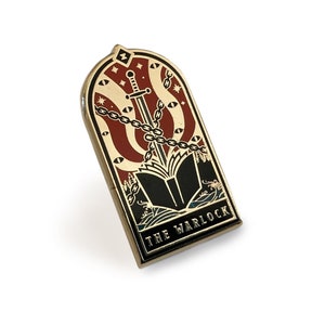 The Warlock Enamel Pin | Dungeons and Dragons Accessory
