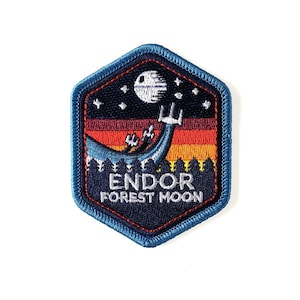 Battle of Endor Mission Embroidered Patch | Star Wars Accessory