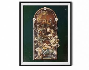 Save Our Past, Present and Future Print | Chrono Trigger Art