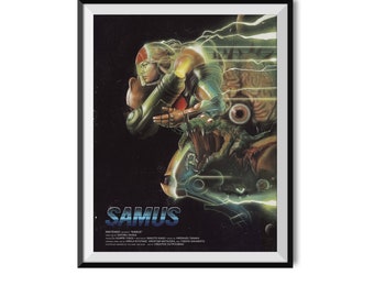 Samus Movie Poster Print | Metroid Art