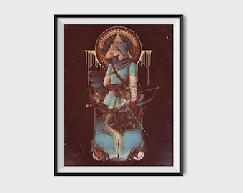 Hero of the Wild Print | Legend of Zelda Art