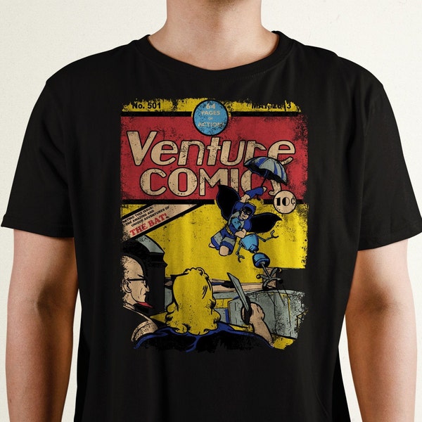 Venture Comics: The Bat Shirt | The Venture Bros Apparel