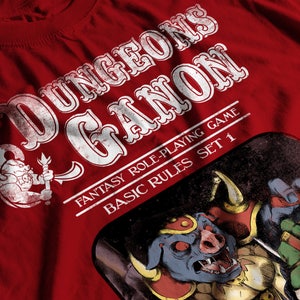 Dungeons & Ganon Shirt Zelda Apparel image 2