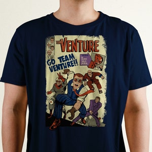 Team Venture Comics Shirt | Venture Bros Apparel