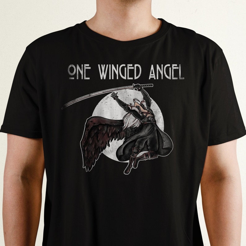 One Winged Angel Shirt Final Fantasy VII Apparel image 1