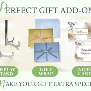 Elegant Gift Wrap Add-on: Brocade Silver, Gold or White image 5