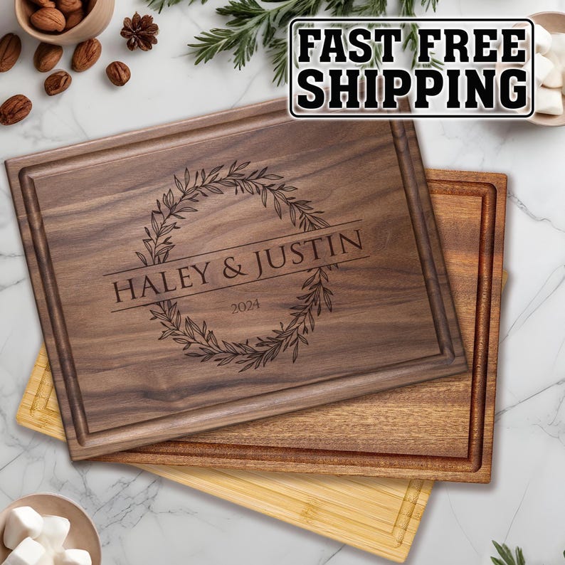 Walnut Artisan Cutting Board - Thumbnail 5