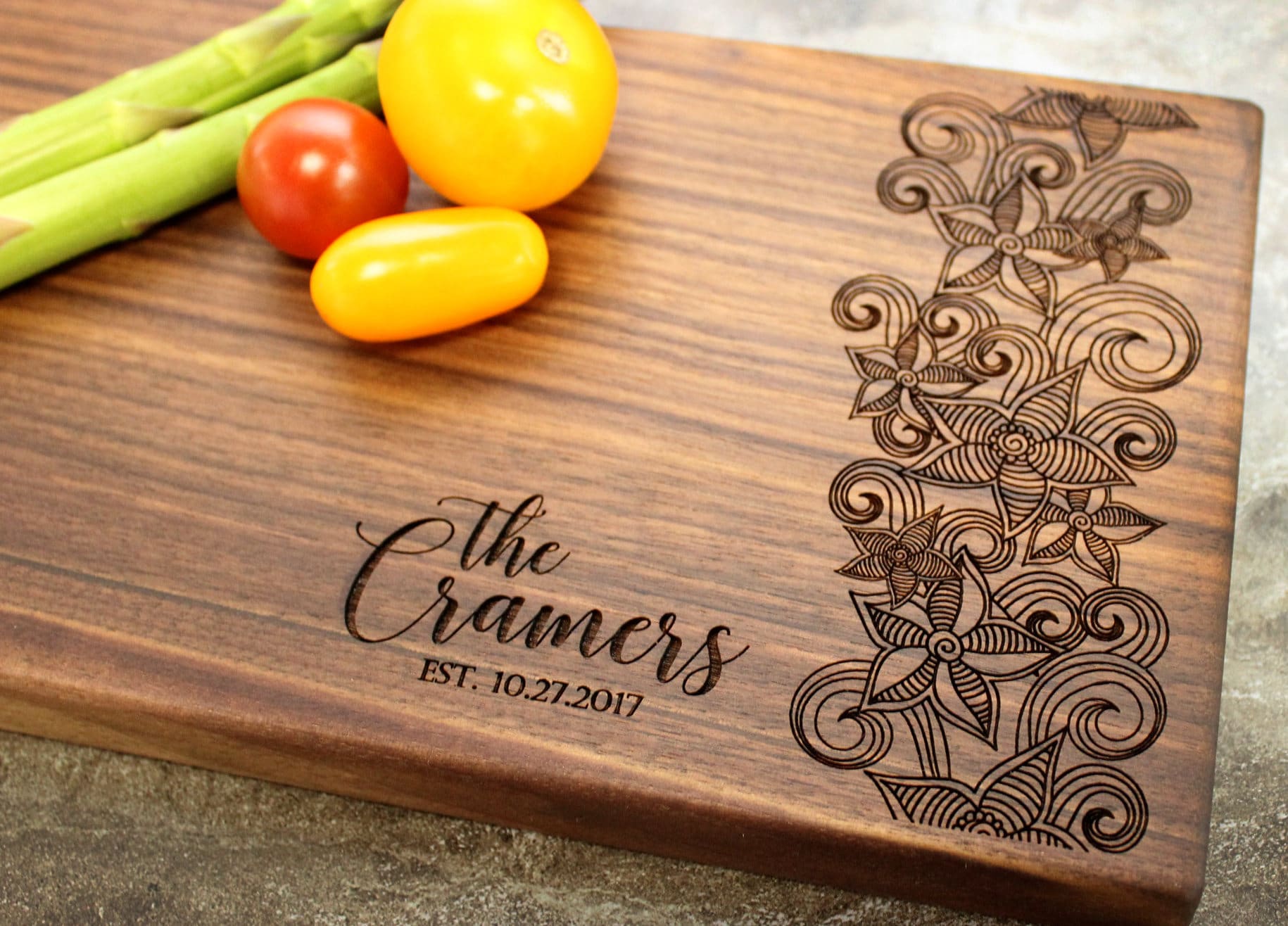 Personalized Cheese Board Serving Board Bread Board Custom Etsy