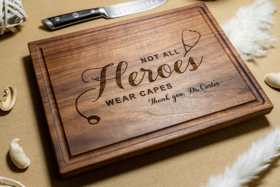 Tabla de cortar personalizada y grabada