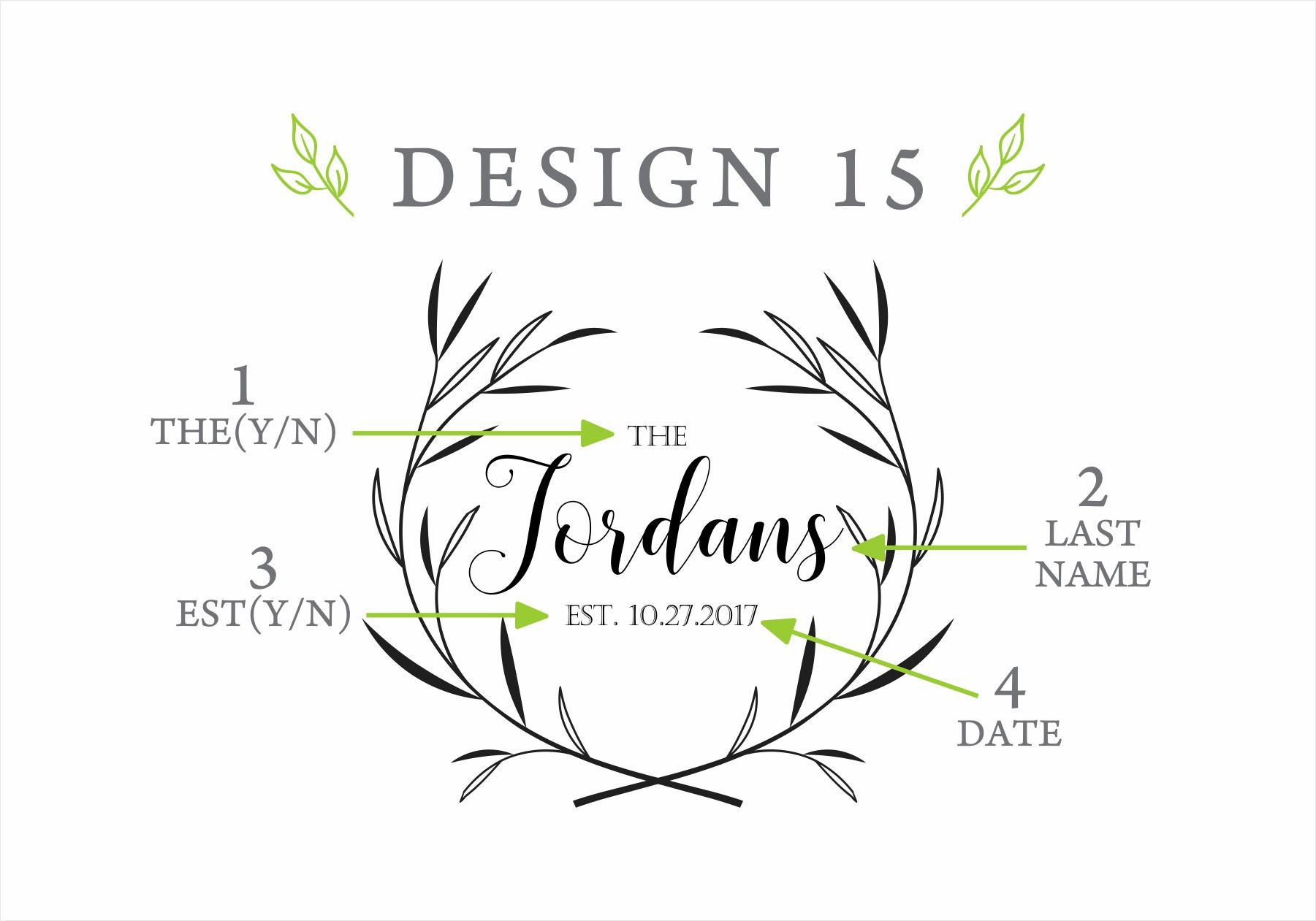 Personalized Engraved Cheese Board With Name and Laurel Etsy