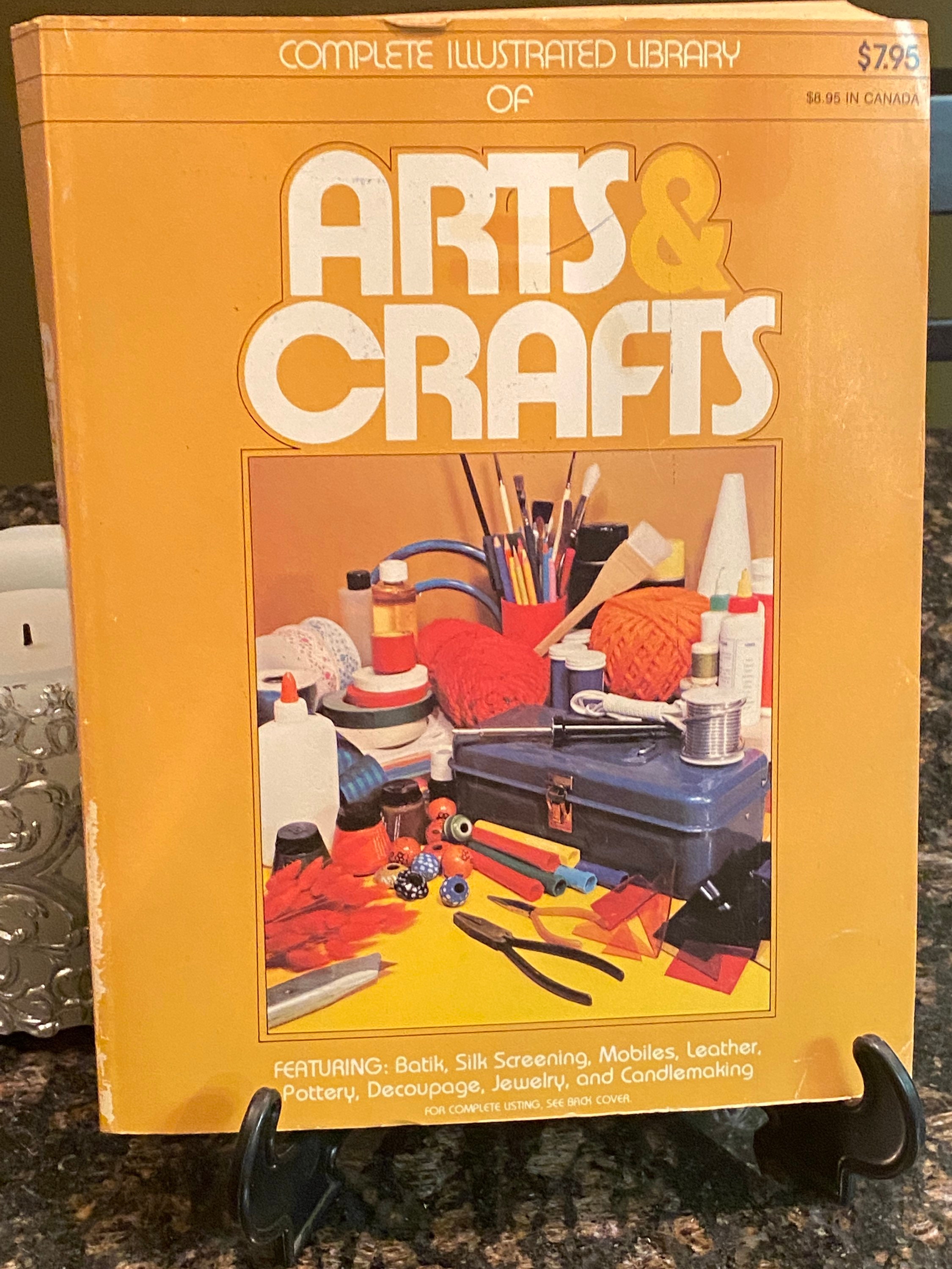 Arts and Crafts Book Etsy
