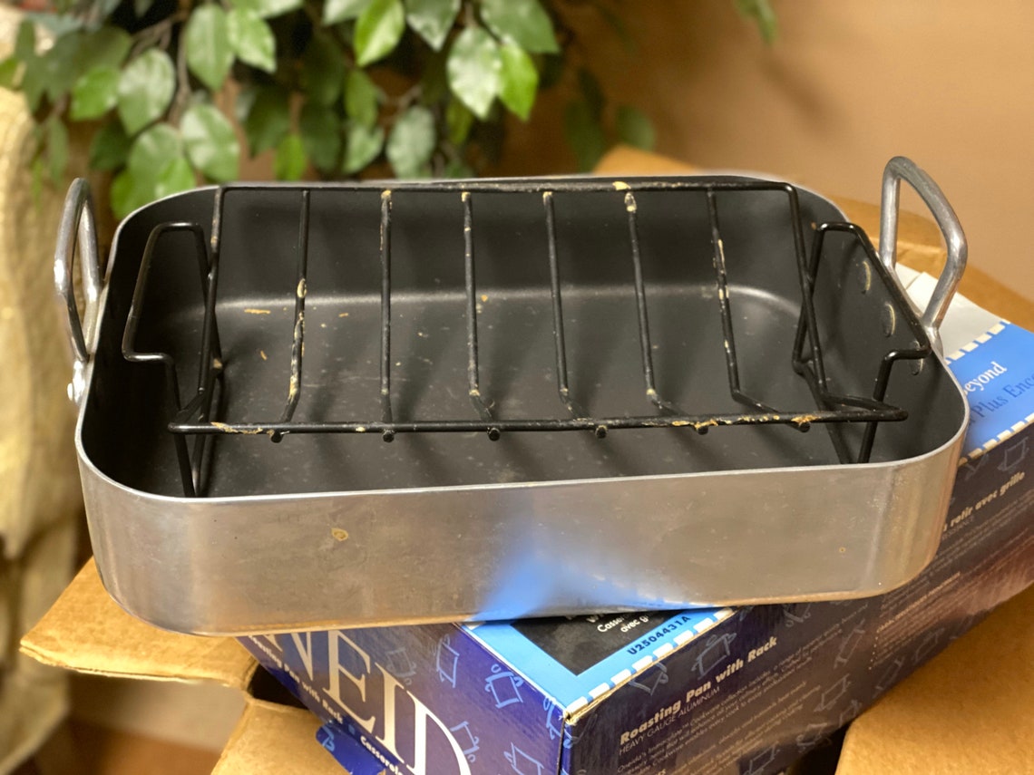 Roasting Pan With Rack Etsy