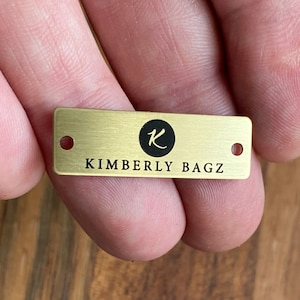 Custom Engraved Metal Tags, Personalized Branding Labels