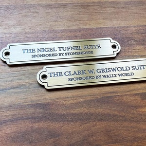 Personalized Door Sign, Custom Sign, Metal Name Plate, Brass Door Sign, Name Sign, Family Name Sign, Deep Engraved