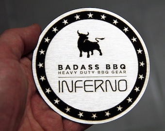 Custom Stainless Steel Clothing Labels, Laser Engraved Metal Tags