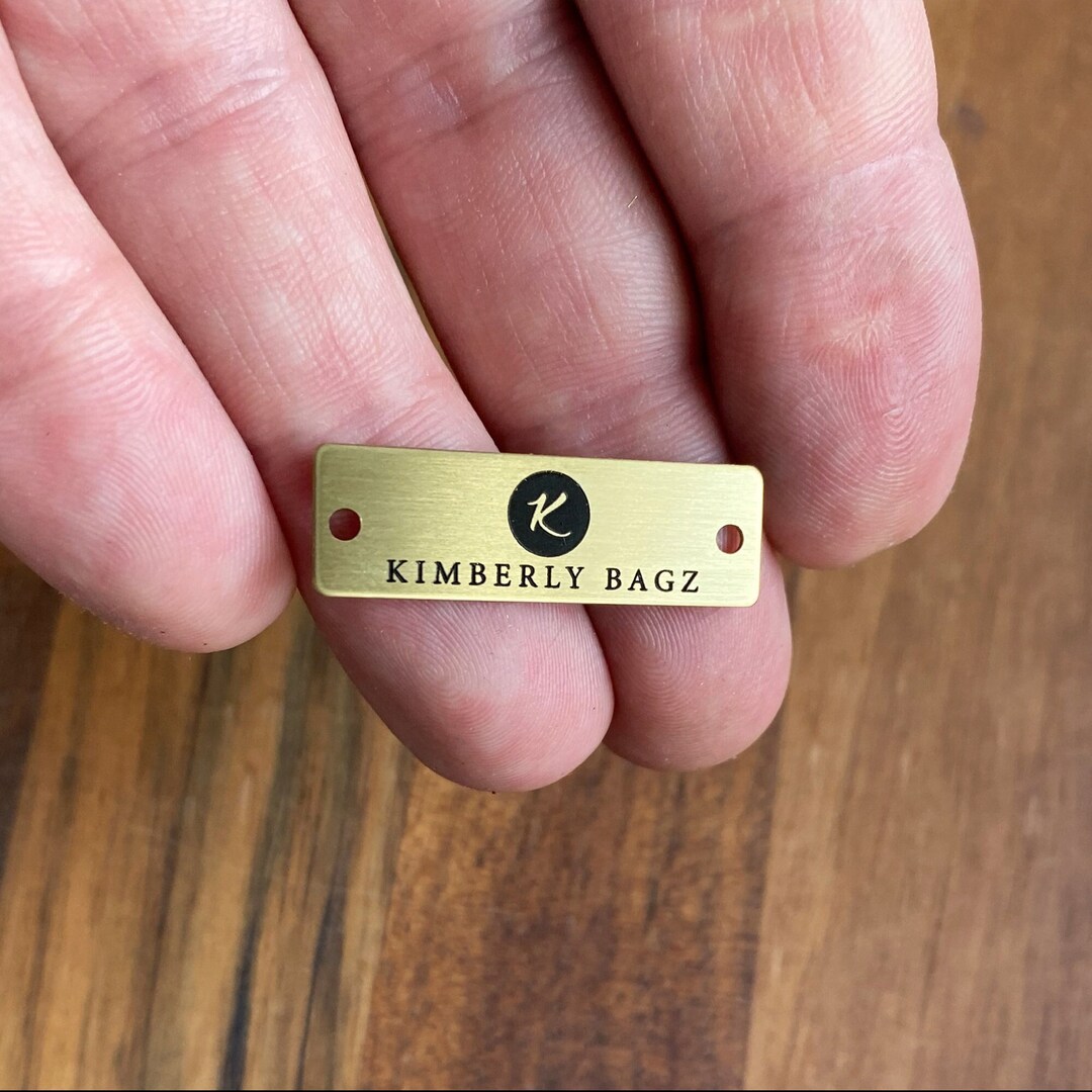 Custom Metal Tags Clothing Labels Metal Labels Clothing Etsy