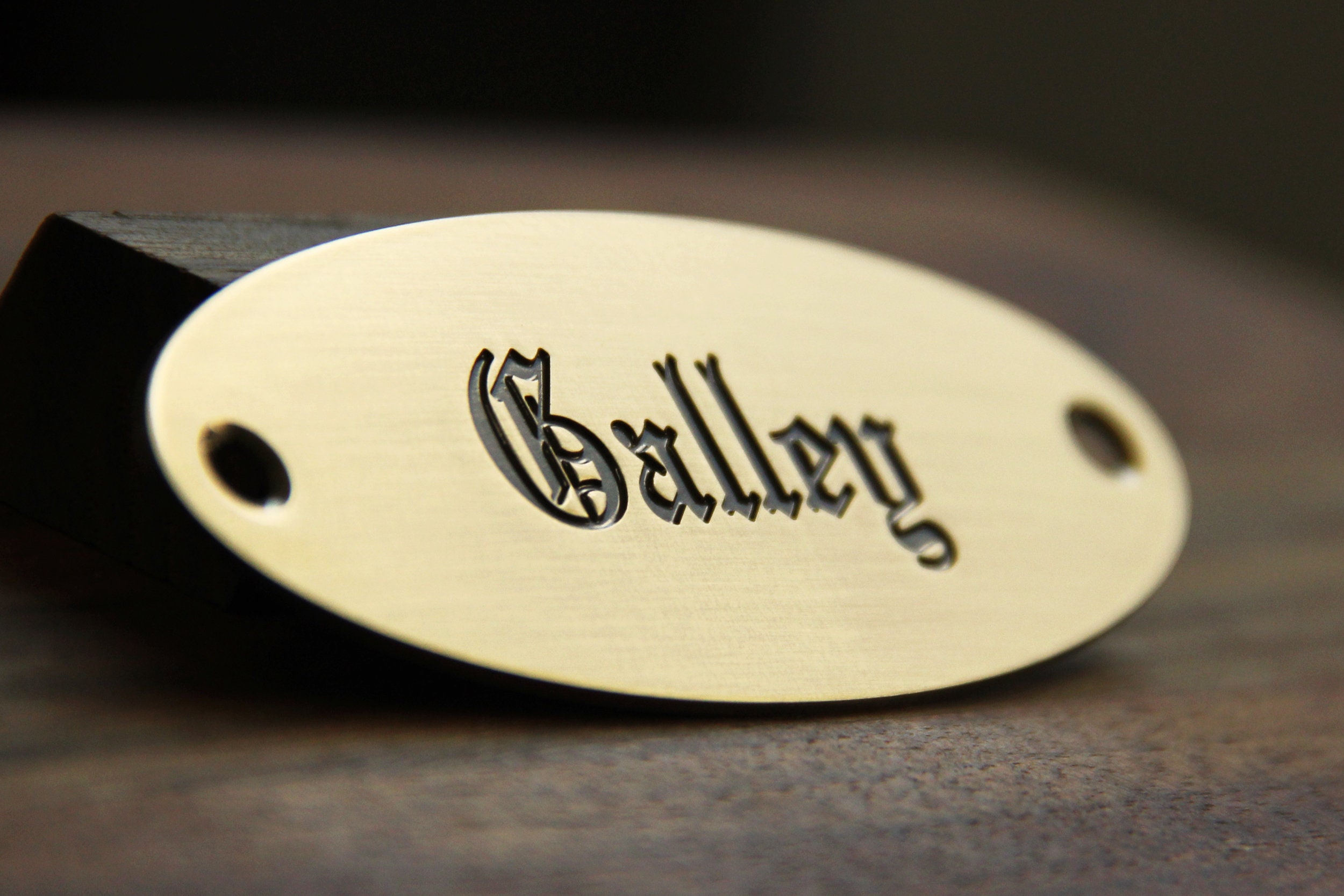 Brass Door Sign Custom Signs Custom Door Name Plate Door Etsy