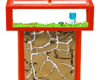 3D Sand Ant Farm T (Anthill, Formicarium, Educational, Ants) NO ANTS