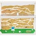 Mini T-Shape Acrylic Ant Farm Kit With Sand - 14x5x14cm Sandwich Habitat & Foraging Box
