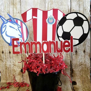 CHIVAS DE GUADALAJARA centerpieces| soccer | futbol mexicano