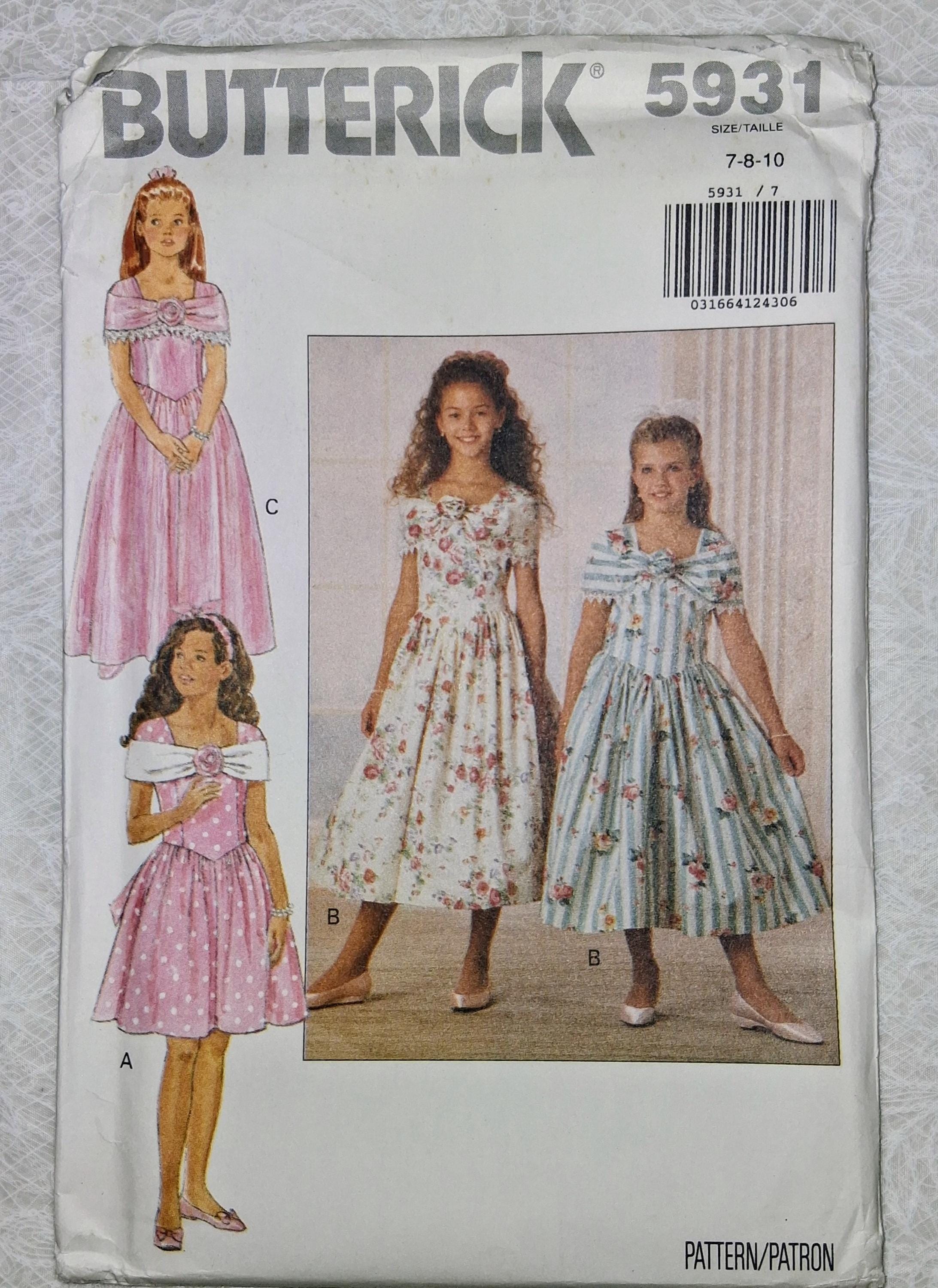 1992 Girls Dress - Etsy Canada