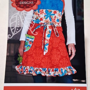 Lila Tueller Funked Out Apron Pattern Flirty Flared One Size