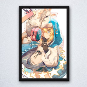 Guilty Gear Bridget Poster 18 x 24 Print Strive Game Room Wall