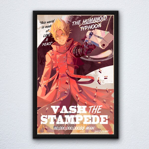 Trigun Poster Etsy