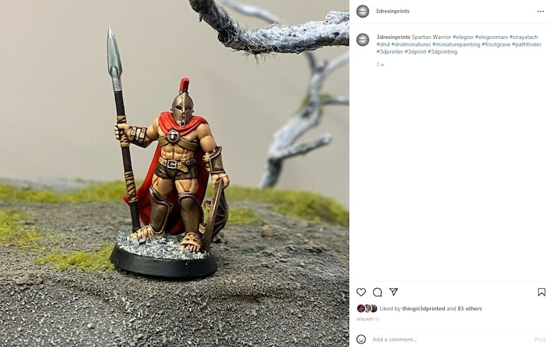 HAPPY LITTLE GNOME D&D Resin Tabletop Miniature image 3