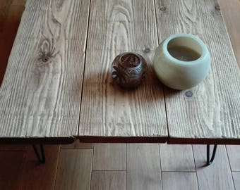 Table basse en bois épais 5cm en 100cms x 74 cms