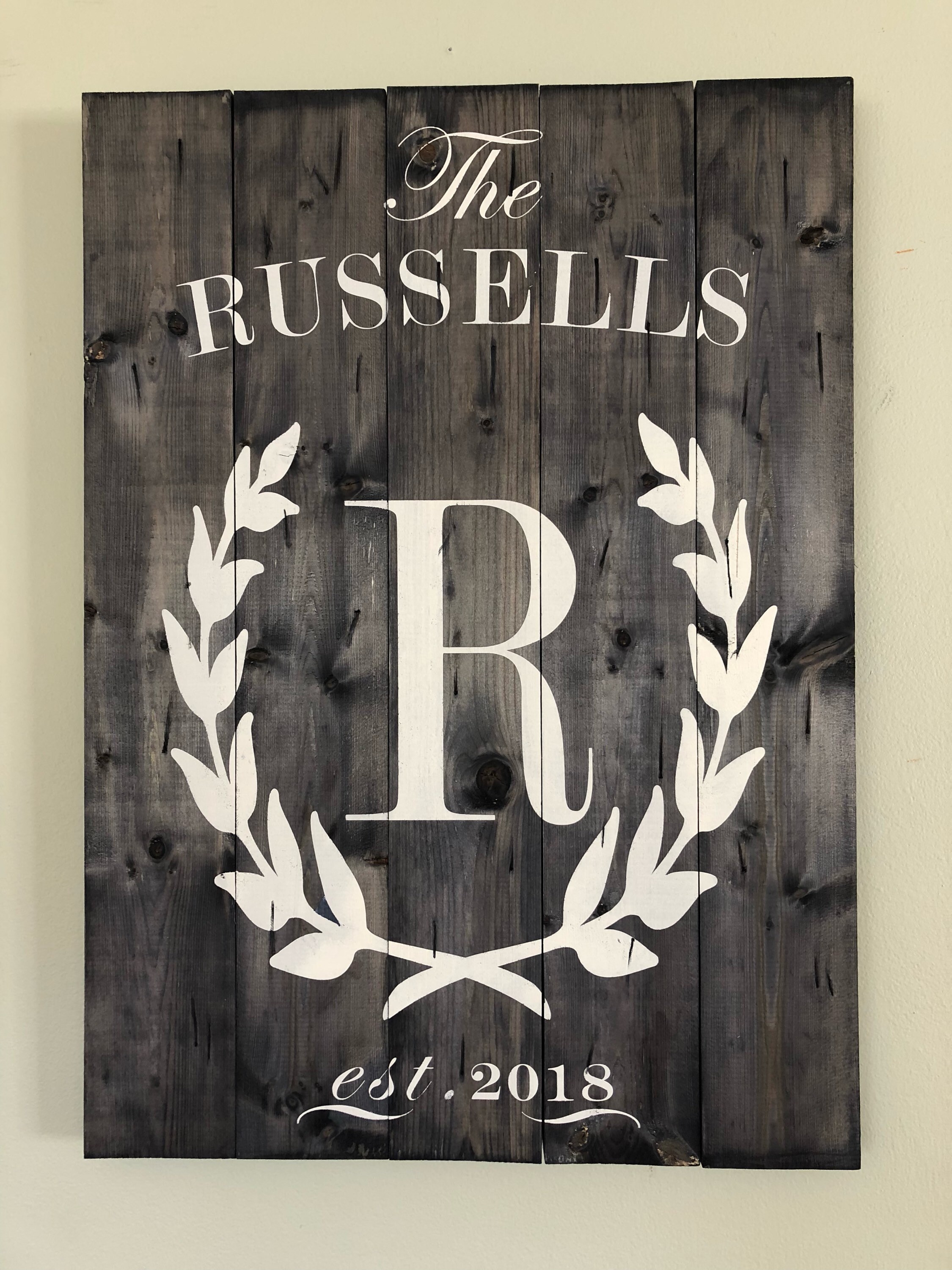 Hand Crafted Personalized Wall Hanging Etsy