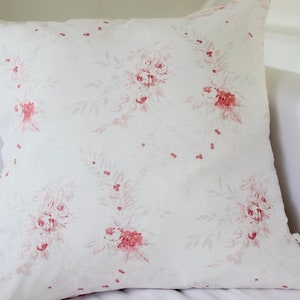 Aimée Square Cushion on Oyster Linen