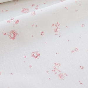 SAMPLE - Ditsy Field on Oyster Linen | Sample Size 20cm x 15cm.