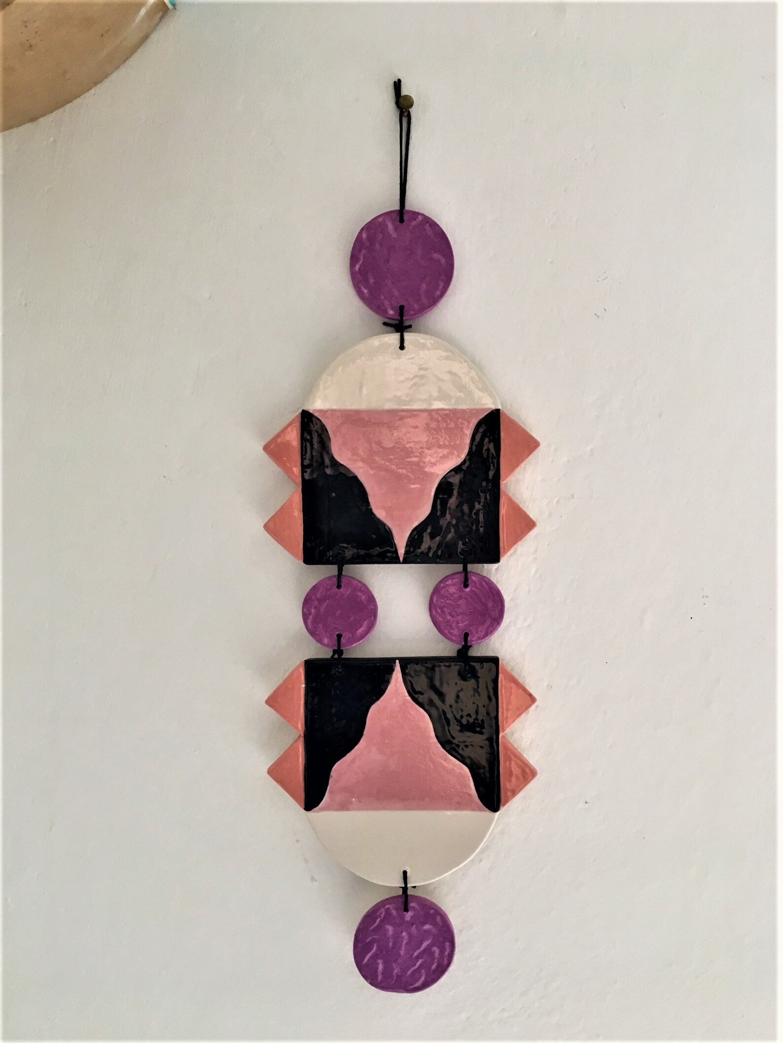 Ceramic wall hanging decoration Etsy