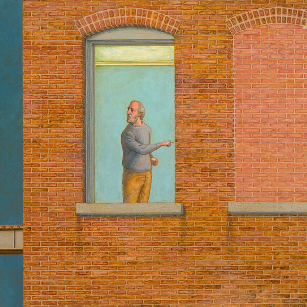 Self Portrait in Window (1996)