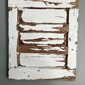 Rustic Wood Piece of a Barn Door Wall Decor