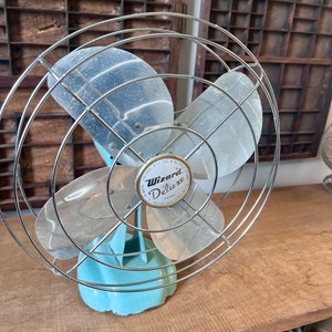 Vintage Wizard Deluxe 12 Inch &quot;Working&quot; Fan