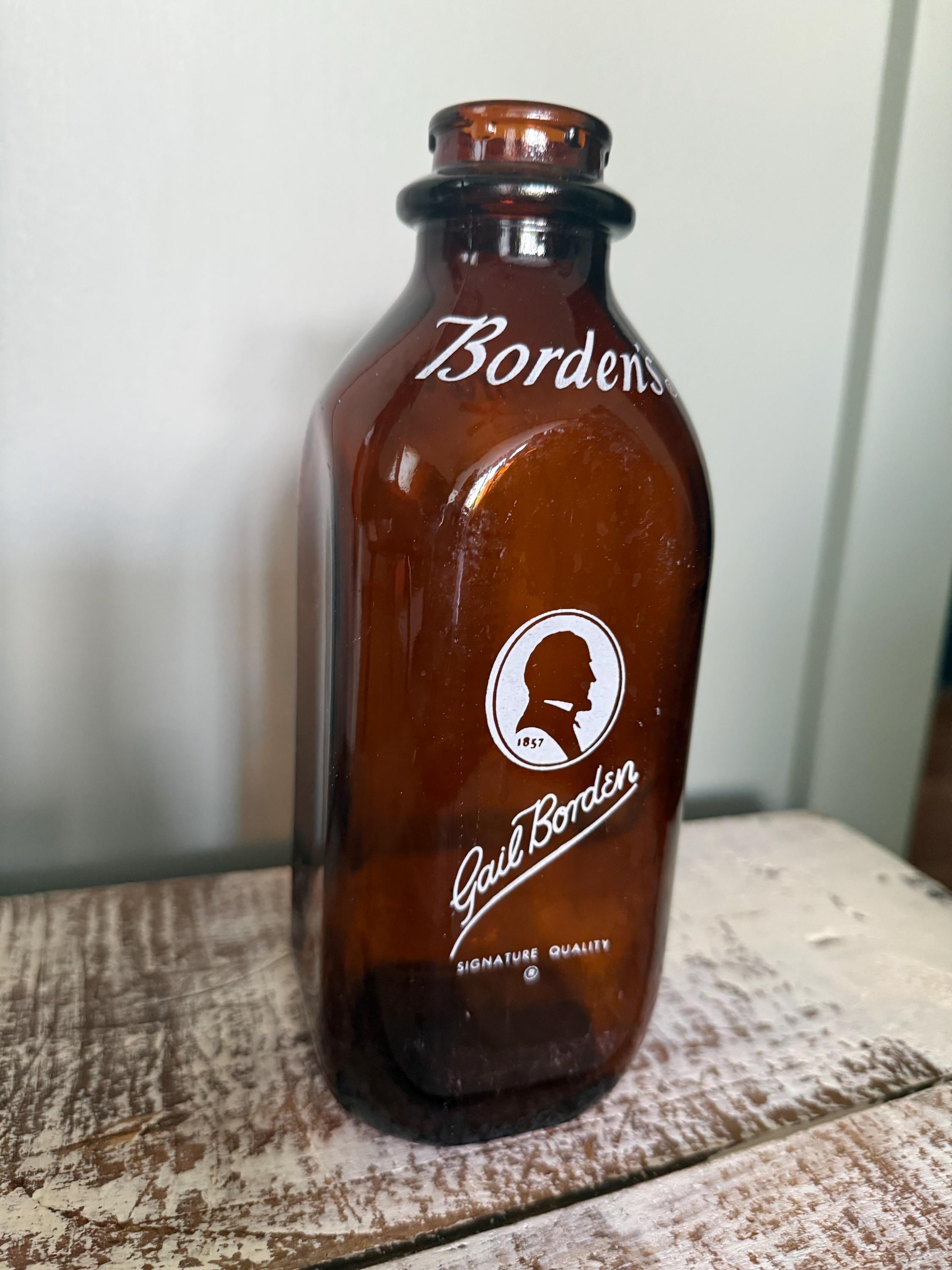 アメリカ　ボーデン　ミルクボトル　キャリラック　Borden's Borden's