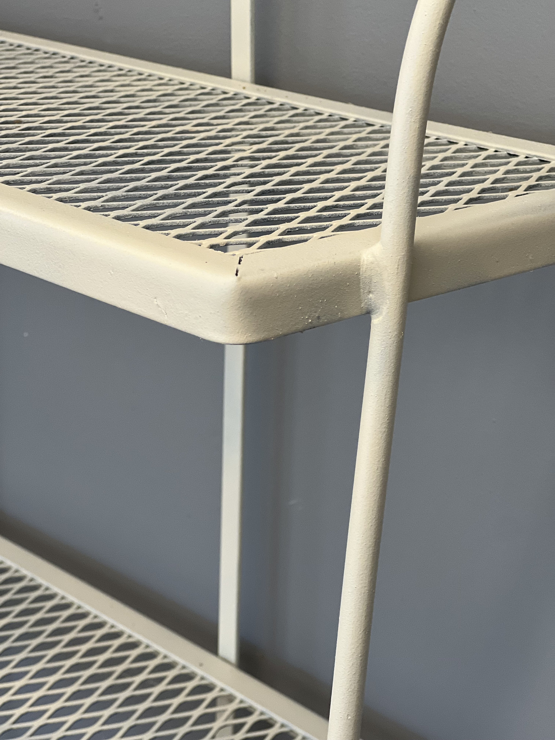 Vintage Iron Bakers Rack/plant Stand Please Note Shipping is Not Free