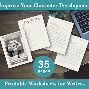 Writing Characters Readers Care About Printable Worksheets - Creative Writing - Author Resources - Improve Your Writing