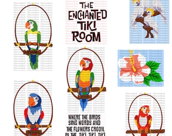 Enchanted Tiki Room SVG, PNG Files, Disney Inspired (Digital Download)