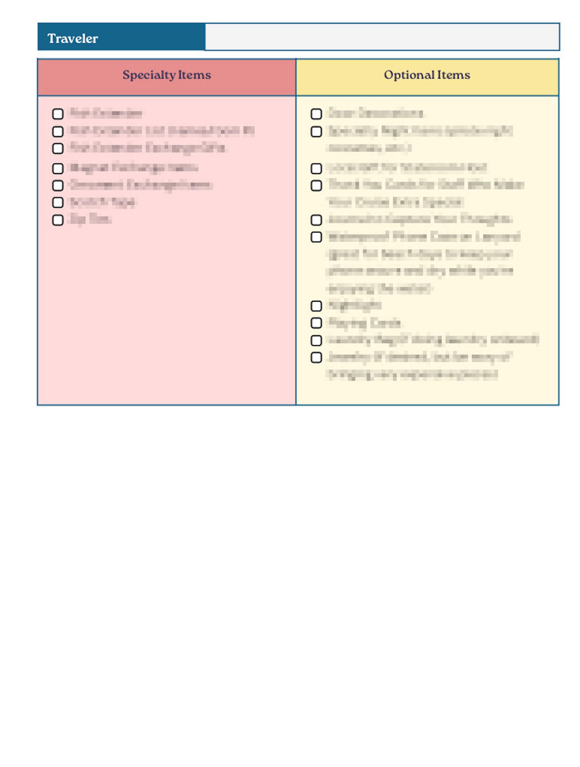 Ultimate Cruise Packing List Print at Home Digital Download - Etsy