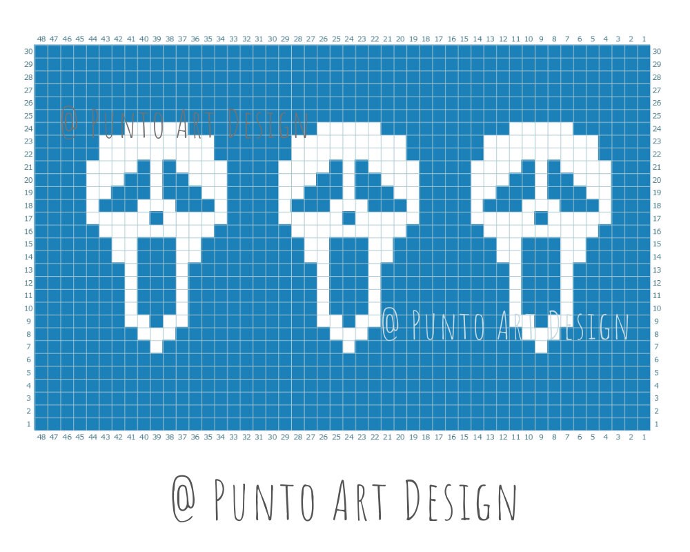 GRID PATTERN 28 CHARTS Halloween Design Mosaic Crochet Pattern C2C ...