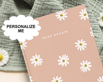 Letters To My Daughter Notebook- Dear Daughter Journal- Personalized Name Journal- Custom Journal Gift- Letters to My Daughter- Keepsake